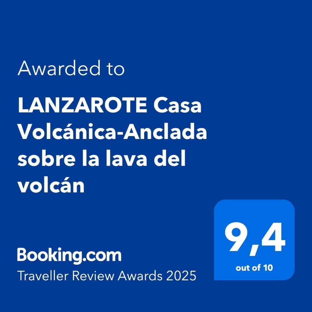 Lanzarote Casa Volcanica-Anclada Sobre La Lava Del Volcan Montana Blanca 외부 사진
